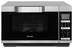 Sharp - Combination Microwave - R861SLM Combination Touch Microwave -Silver
